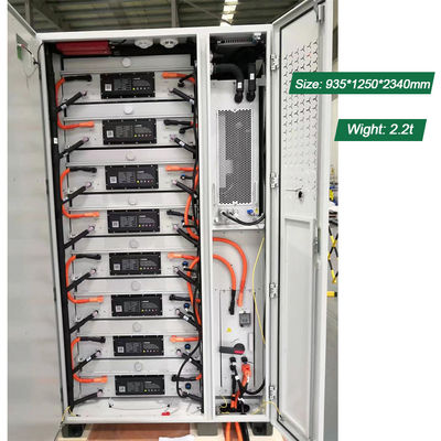 215KWh LiFePo4 pin 100KW ngoài trời BESS Cabinet với làm mát chất lỏng và 2.2T công suất định giá