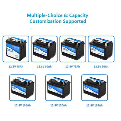Xe ô tô khởi động-ngừng Lifepo4 pin lithium D2360LT2 Xây dựng trong BMS 12.8V 60ah 900CCA cho xe gia đình và xe tải nhẹ