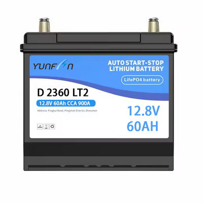 Chất lượng Hiệu suất cao LiFePO4 Bắt đầu Dừng pin CCA cao cho Crank lạnh mạnh mẽ 5000 chu kỳ sâu cho tuổi thọ hoàn hảo cho xe ô tô xe tải và thuyền nhà máy