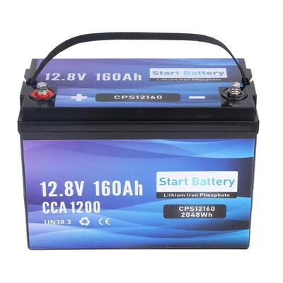 chất lượng Ắc quy LiFePO4 12V 160Ah 1200CCA Bluetooth 2048Wh Dung lượng cực lớn Pin Lithium cho Hệ thống Năng lượng Mặt trời và Dự phòng, Ứng dụng trên Biển và Ứng dụng Xả sâu nhà máy sản xuất