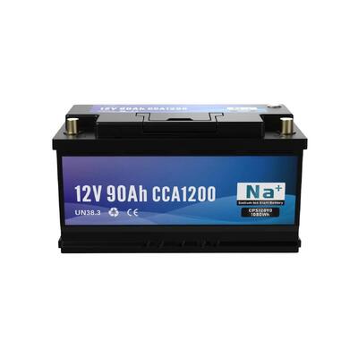 chất lượng 12V 90Ah Sodium Ion Starting Battery 1200CCA Bluetooth Lithium Battery cho xe tải hạng nặng nhà máy sản xuất