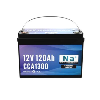 chất lượng 12V 120Ah Pin Natri Ion 1300CCA Bluetooth Pin Lithium dung lượng lớn dành cho xe tải hạng nặng Hệ thống điện công nghiệp và hàng hải nhà máy sản xuất