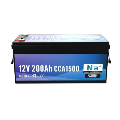 chất lượng 12V 200Ah Sodium Ion Battery 1500CCA Bluetooth Pin lithium khởi động và chu kỳ sâu mạnh nhất thế giới cho ngành công nghiệp biển và lưu trữ lớn nhà máy sản xuất