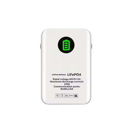 chất lượng Pin LiFePO4 Gắn Tường 5.12kWh Pin Lưu Trữ Năng Lượng Mặt Trời với BMS Thông Minh cho Dự Phòng Gia Đình và Cuộc Sống Ngoài Lưới nhà máy sản xuất