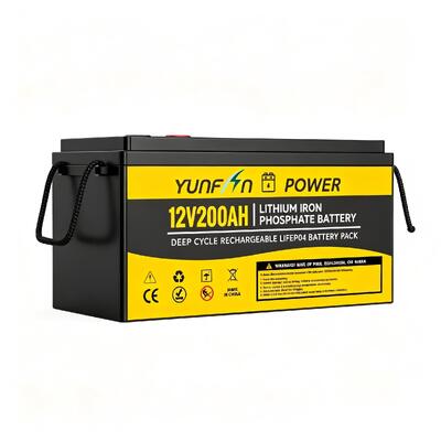 chất lượng Pin chu kỳ sâu LiFePO4 12,8V 200AH 2560Wh Pin Lithium Iron Phosphate tích hợp BMS 5000 chu kỳ Thay thế thả vào cho axit chì trong RV Solar Marine UPS Nguồn dự phòng nhà máy sản xuất