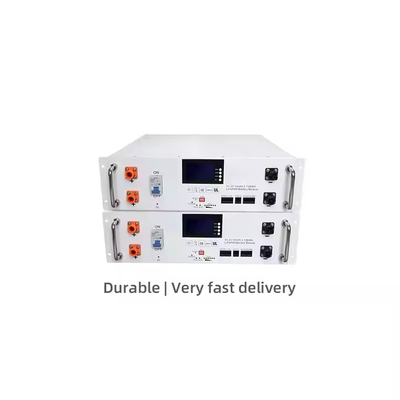 Chất lượng Factory Direct 51.2V 100Ah Rack Mount LiFePO4 Battery 5.12KWh 3U Cabinet Storage Battery tương thích với hầu hết các Inverter OEM ODM có sẵn nhà máy