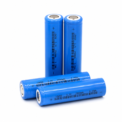 chất lượng Yunfan Factory Supply 18650 2500mAh 3.7V Lithium Cylindrical Cell 1C Charge 1.5C Discharge 500 Cycles Bulk Lithium Cell For Power Equipment Assembly Lithium Cell cho thiết bị điện nhà máy sản xuất