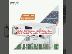 LiFePo4 Lithium Battery Pack 48V 51.2V 6000 chu kỳ