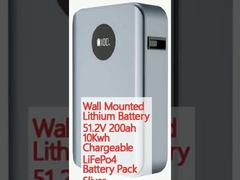 Pin lithium gắn tường 51.2V 200ah 10Kwh Sạc pin LiFePo4